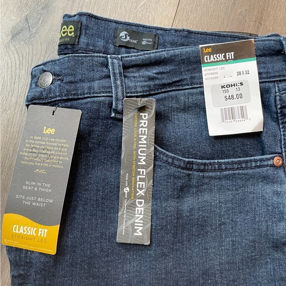 NWT Lee Premium Flex 38x32 Men's jeans - Picture 3 of 11